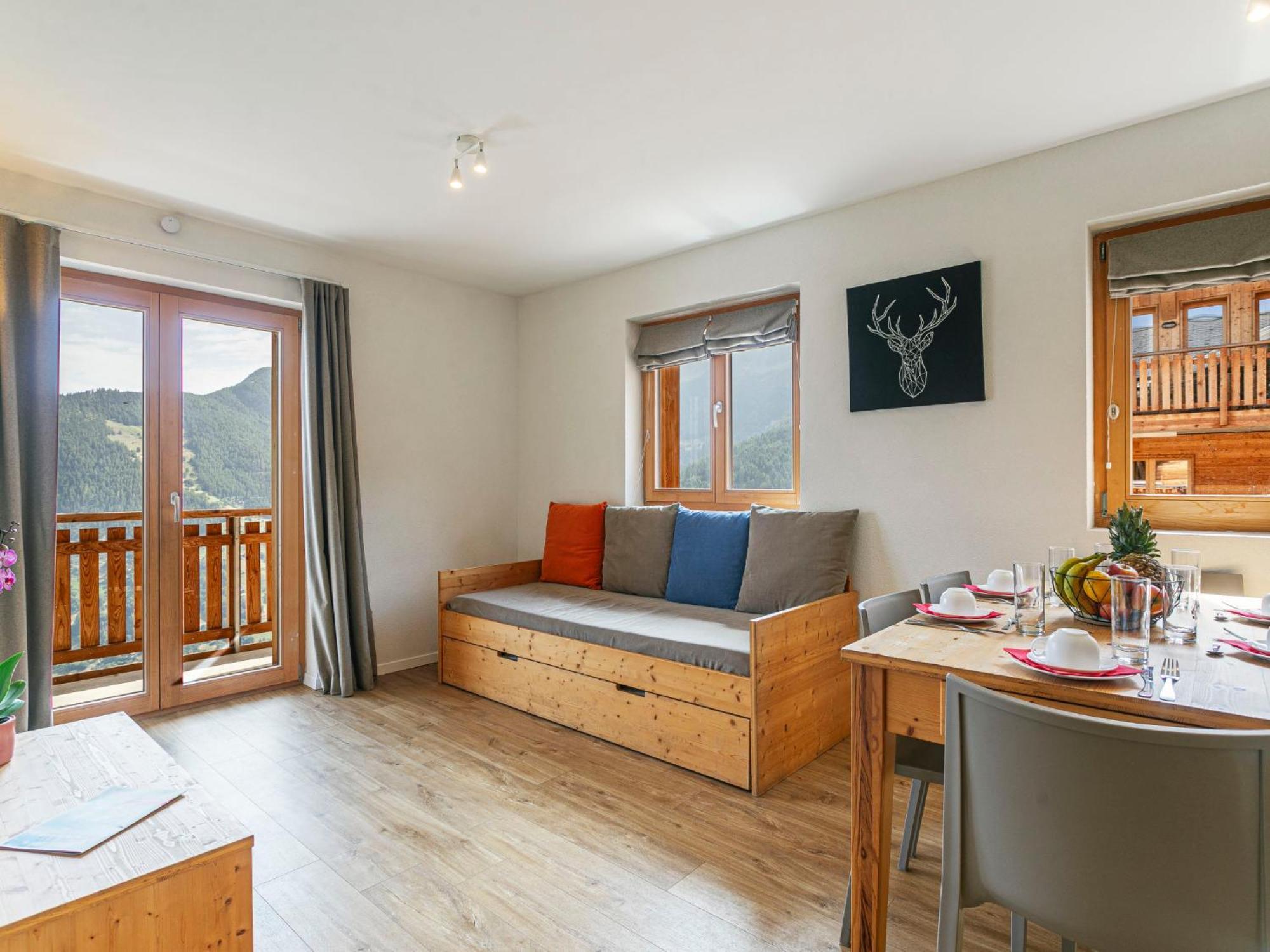 Apartment T-Resort La Tzoumaz 3p6 vue vallée Extérieur photo